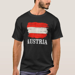 T-shirt Drapeau Autriche vintage pour Autriche