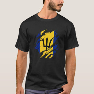 T-shirt Drapeau barbadien Barbade 1