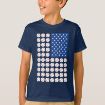 DRAPEAU BASEBALL USA