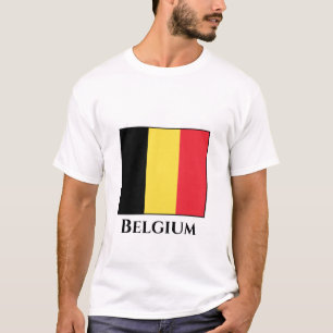 T-shirt Drapeau belge