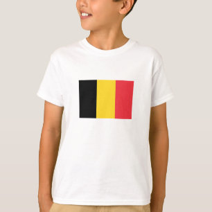 T-shirt Drapeau belge patriotique