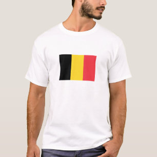 T-shirt Drapeau belge patriotique
