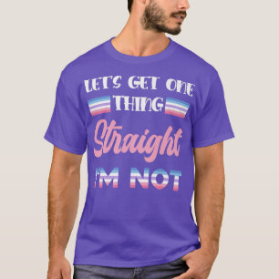 T-shirt Drapeau Bi Genre Mois de la fierté gay Égalité Que