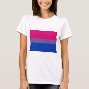 T-shirt Drapeau Bi-Sexuel de fierté