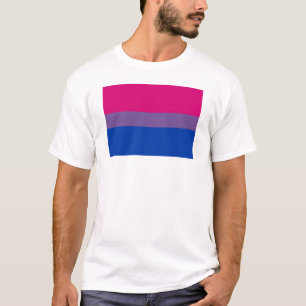 T-shirt Drapeau bisexuel de base
