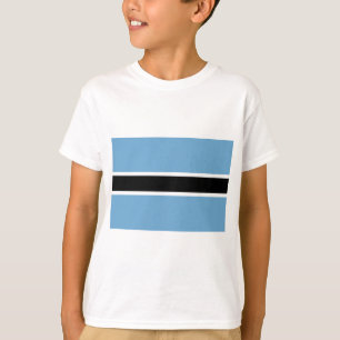 T-shirt Drapeau botswanais (Botswana)