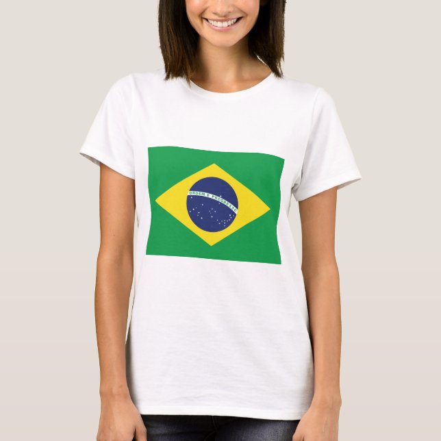 T-shirt Drapeau brésilien (Devant)