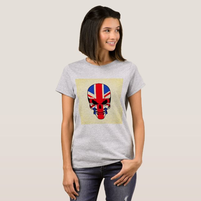 T-shirt Drapeau britannique (Devant entier)