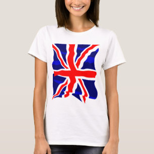 T-shirt Drapeau britannique rétro des années 80 de Corey T