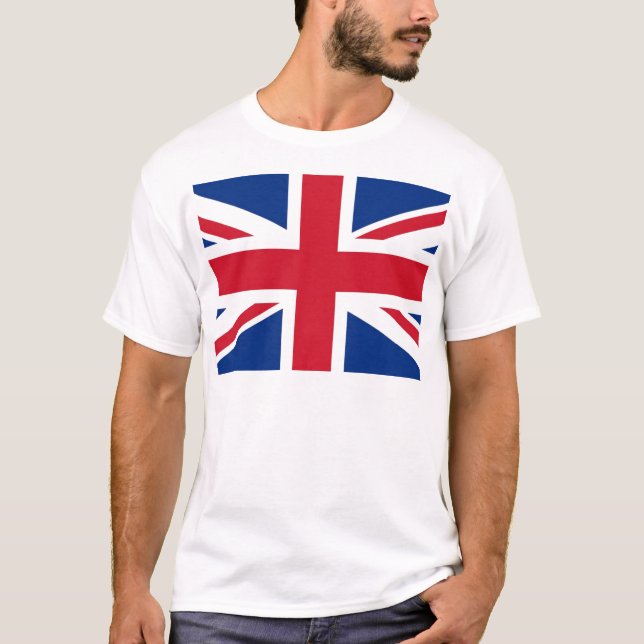 T-shirt Drapeau britannique Royal Union Jack (Devant)