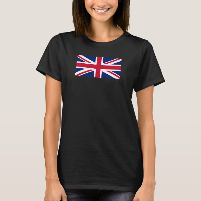 T-shirt Drapeau britannique - Royaume-Uni-Angleterre-Union (Devant)