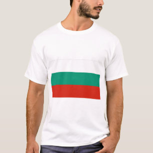 T-shirt Drapeau Bulgarie
