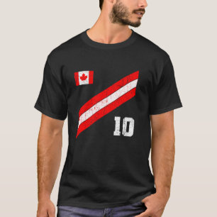 T-shirt Drapeau-cadeau Canada Varsity Canadien Toronto Ret