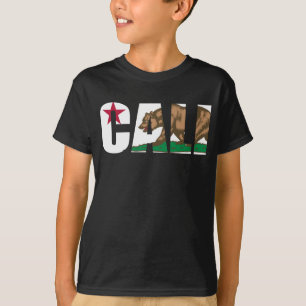 T-shirt Drapeau californien de Cali