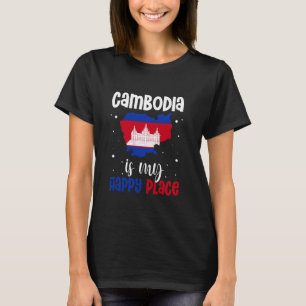 T-shirt Drapeau cambodgien 1