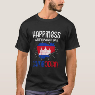 T-shirt Drapeau cambodgien 4