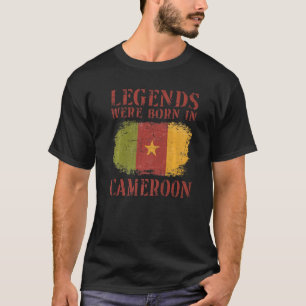 T-shirt Drapeau camerounais vintage Cameroun