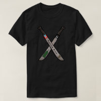 T-Shirt Drapeau Carte Machette Porto Rico Coqui Ta