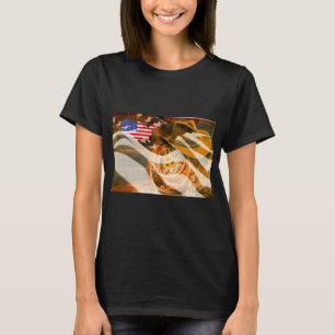 T-shirt Drapeau Casquette américain Sunrays