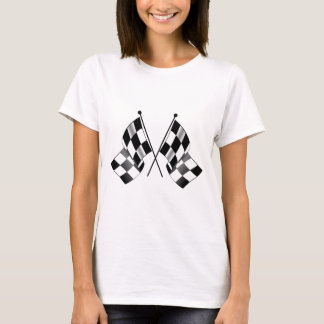 T-shirt drapeau checkered