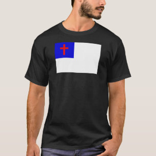 T-shirt Drapeau chrétien