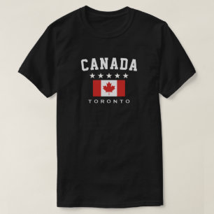 T-shirt Drapeau cinq étoiles de Toronto Canada
