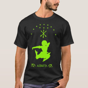 T-shirt Drapeau Circassien, adiga