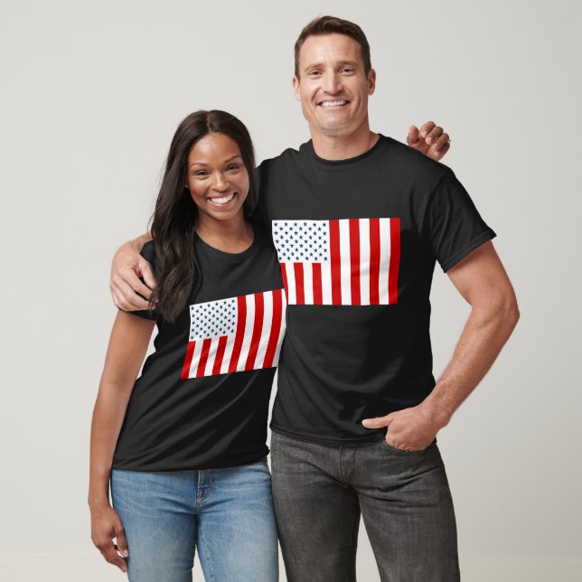T-shirt Drapeau civil des États-Unis en temps de paix (Unisexe)