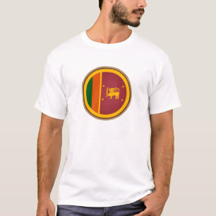 T-shirt Drapeau cool Sri Lanka
