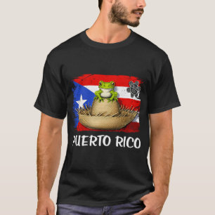 T-shirt Drapeau Coqui de Porto Rico