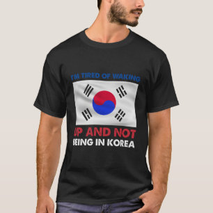 T-shirt Drapeau coréen Corée asiatique