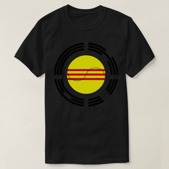 T-shirt Drapeau coréen des Patriotes Sud-Vietnamiens (Design devant)