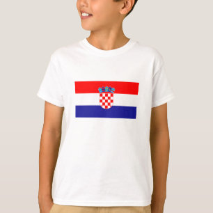 T-shirt Drapeau croate