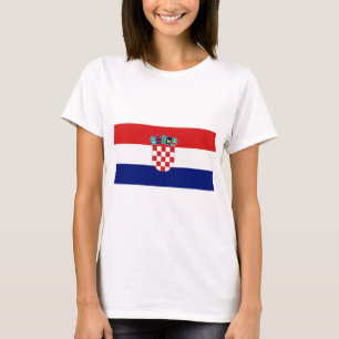 T-shirt Drapeau croate - Trobojnica