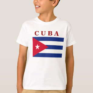 T-shirt Drapeau cubain