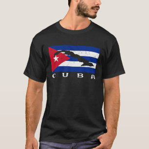 T-shirt Drapeau cubain Cuba Fierté Cuba Voyage Cubain fier