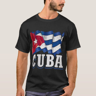 T-shirt Drapeau cubain de Cuba