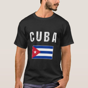T-shirt Drapeau cubain pour Cuba
