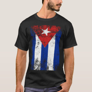 T-shirt Drapeau cubain Révolution cubaine Fierté cubaine V