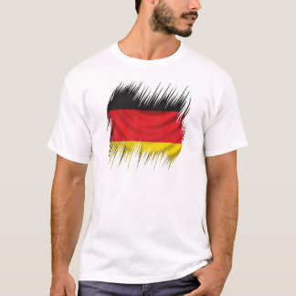 T-shirt Drapeau d'Allemand de défibreurs