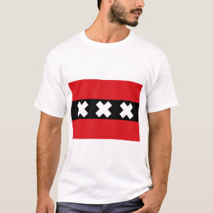 T-shirt Drapeau d'Amsterdam
