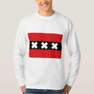 T-shirt Drapeau d'Amsterdam