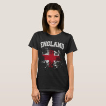 Drapeau d'Angleterre éclaboussé