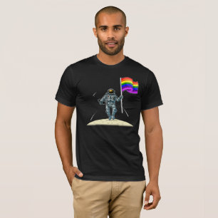 T-shirt Drapeau d'arc-en-ciel de fierté de LGBTQ -