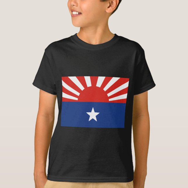 T-shirt Drapeau d'armée de libération nationale de Karen (Devant)