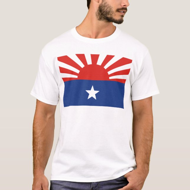 T-shirt Drapeau d'armée de libération nationale de Karen (Devant)