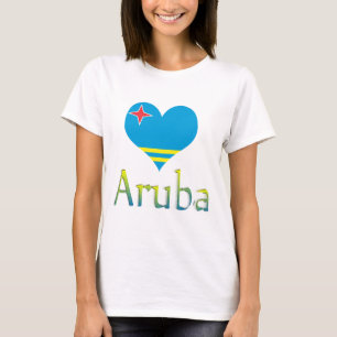 T-shirt Drapeau d'Aruba