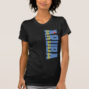 T-shirt Drapeau d'Aruba