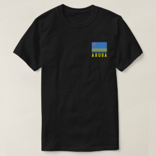T-shirt Drapeau d'Aruba