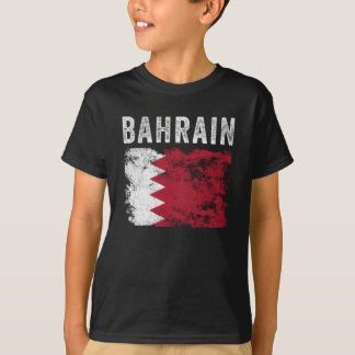 T-shirt Drapeau de Bahreïn en détresse - Drapeau de Bahreï